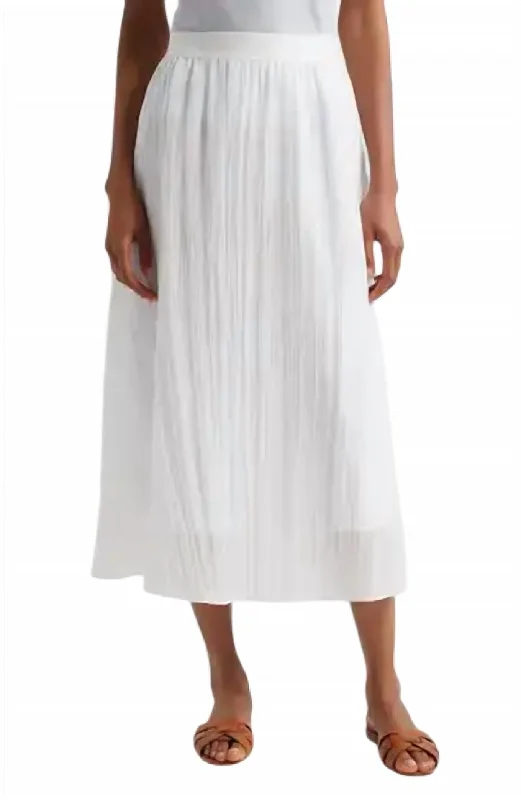 Modern Women's Apparel Winona Skirt In Ivory