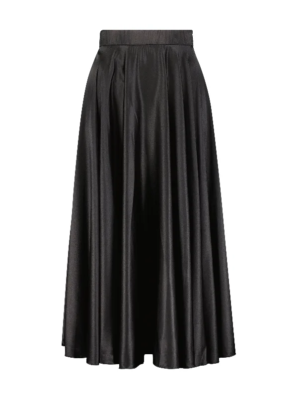 Women's Evening Garments Saphire 100% Silk Skirt