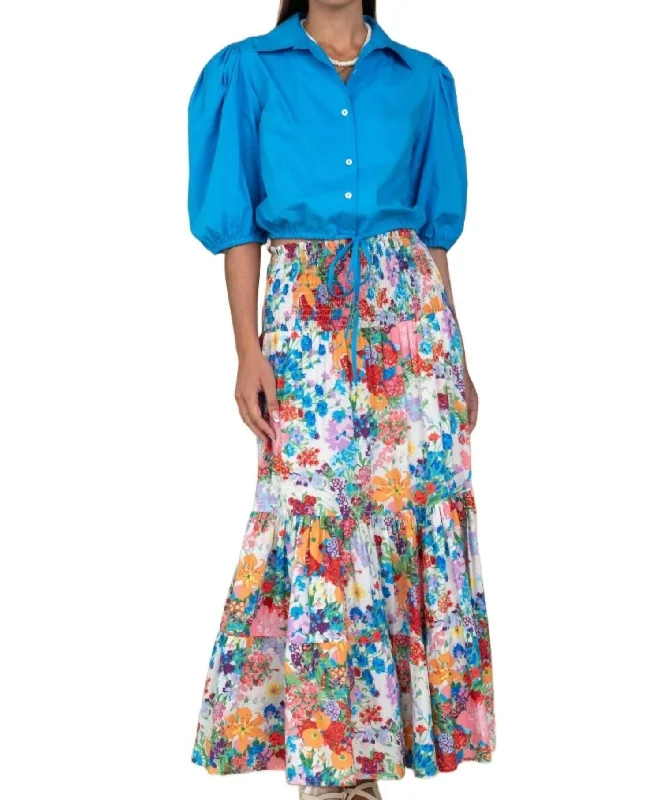 Women's Everyday Apparel Izzy Skirt In Bouquette