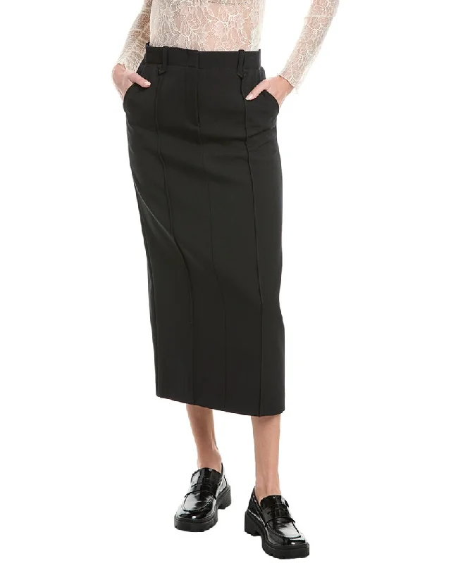 Women's Office Outfit SIMKHAI Odell Midi Pencil Skirt