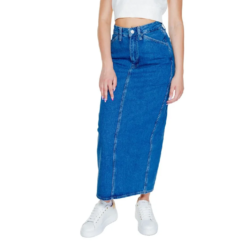 Women's Layered Outfit Calvin Klein Jeans  Cotton Women's Skirt