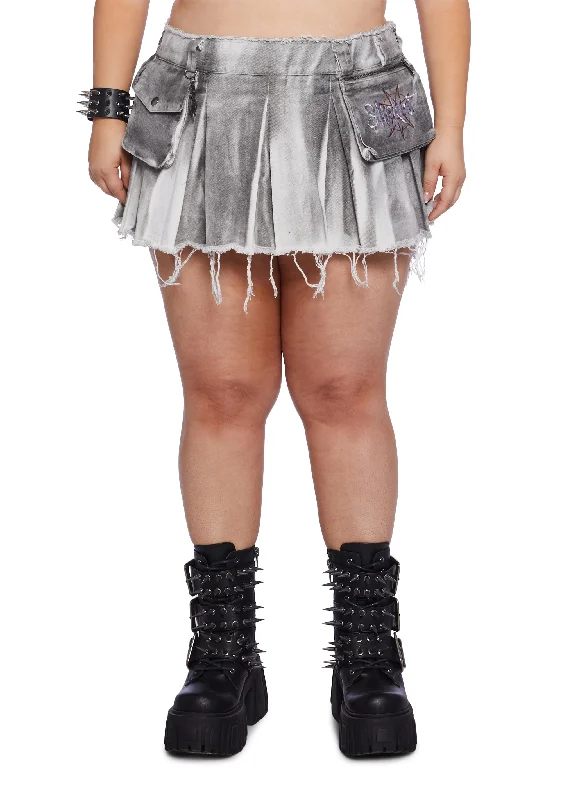 Plus-Size Women's Garments Plus Critical Darling Mini Skirt