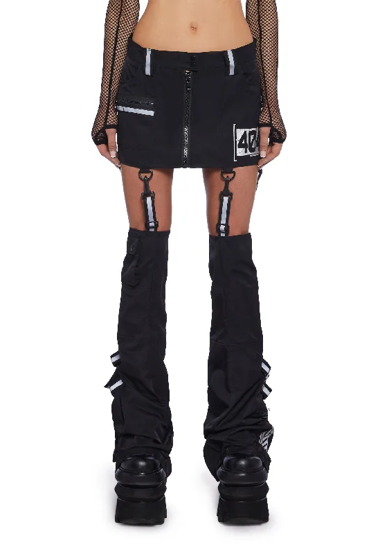 Timeless Women's Garments In The Matrix Mini Skirt With Leg Warmers